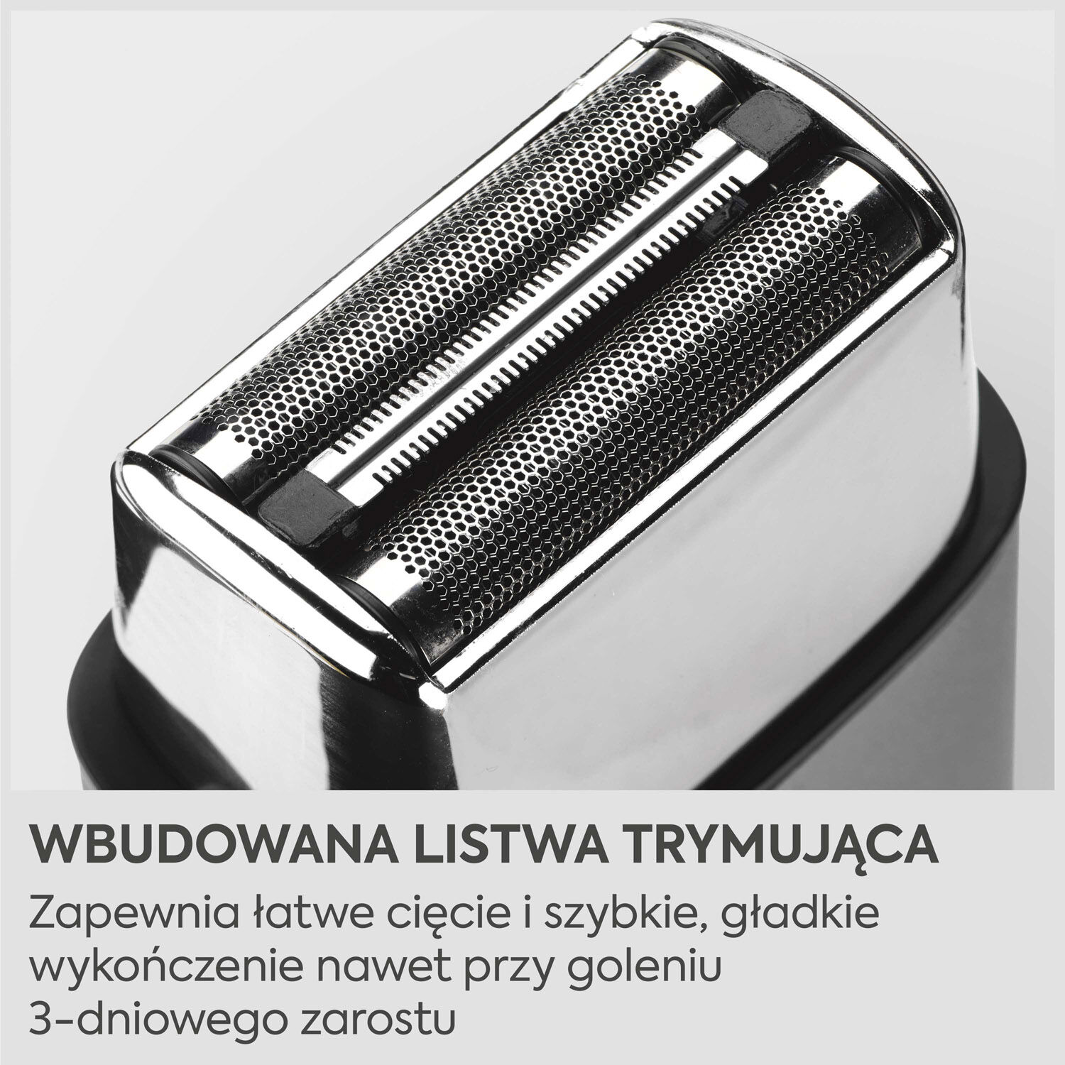 Golarka foliowa Super-X Metal Series (dwugłowicowa, srebrna)